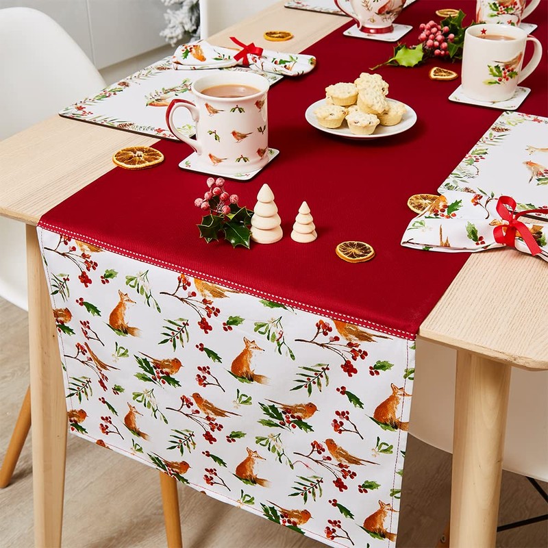 Cooksmart A Winters Tale Table Runner