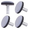cyclingcolors 4x möbelgleiter mit Gewinde teflongleiter gewindegleiter stellfüße PTFE einstellfuß