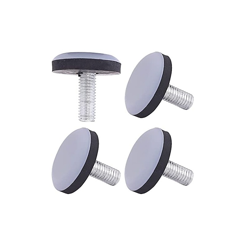 cyclingcolors 4x möbelgleiter mit Gewinde teflongleiter gewindegleiter stellfüße PTFE einstellfuß