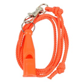 ACME Field Trail Dog Whistle No. 212 + Free Whistle Band | Original from England | Loud and Wide Range (Orange)