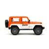Jada Toys M&Ms Orange 2007 Jeep Wrangler 1:24 Vehicle and