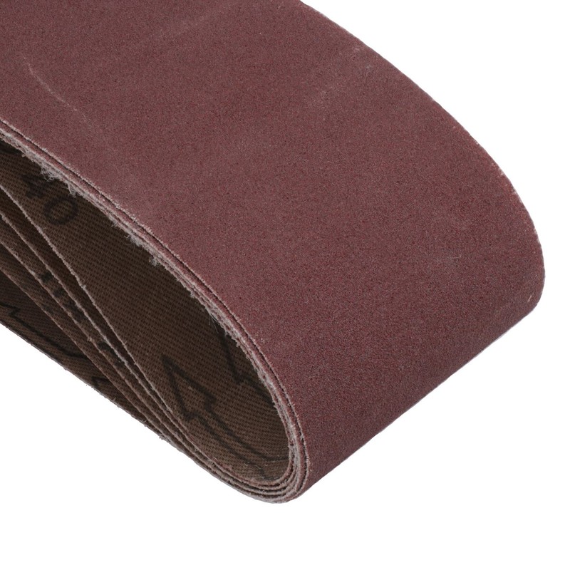 75mm x 533mm Mixed Grit 40-120 Abrasive Sanding Belt Sander