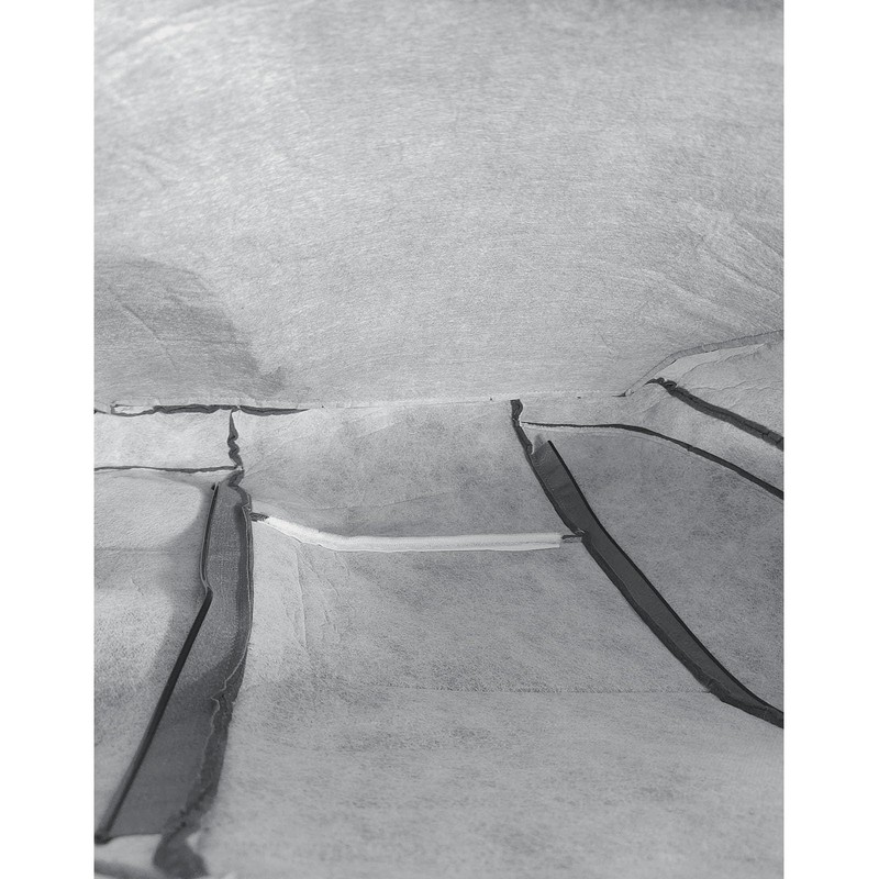 Mievlyo Gray Driver Side Top Lean Back Replacement Cloth Seat