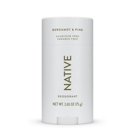 Native Deodorant Contains Naturally Derived Ingredients, 72 Hour Odor Control | Seasonal Scents for Women and Men, Aluminum Free with Baking Soda, Coconut Oil & Shea Butter | Bergamot & Pine