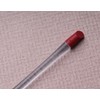 SOWAKA 5 Pcs Nail Cuticle Pusher 17 cm Red Rubber