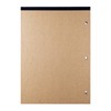 Cambridge Headstrip Office Pad, 8-1/2 X 11-3/4 Inches, Wide Ruled,