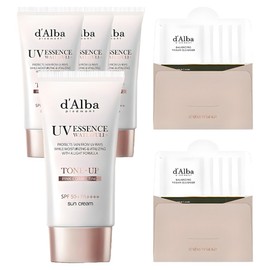 [Vegan Beauty] Dalba Waterful Tone-Up Sun Cream SPF50+ PA++++ 50ml x 2p + Balancing Vegan Gel Cleanser 15ml set, 2 pieces / [비건뷰티] 달바 워터풀 톤업 선크림 SPF50+ PA++++ 50ml x 2p + 밸런싱 비건 젤 클렌저 15ml 세트, 2개