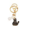 CAOXIAN Purring Is Very Lovely Meowsic Cute Cat Keychian Metal