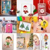 16 Sheets Christmas Children's Stickers Craft Set, DIY Cartoon Stickers