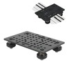 Gantry Plate Aluminum High Strength Gantry Board Black Anodized 3D