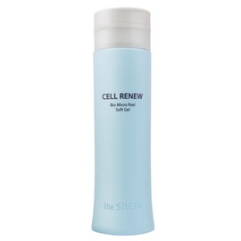 The Saem Cell Renew Bio Micro Peel Soft Gel 160ml Facial Exfoliation Hypoallergenic Sebum Softener / 더샘 셀 리뉴 바이오 마이크로 필 소프트 젤 160ml 얼굴각질제거 저자극 피지연화제