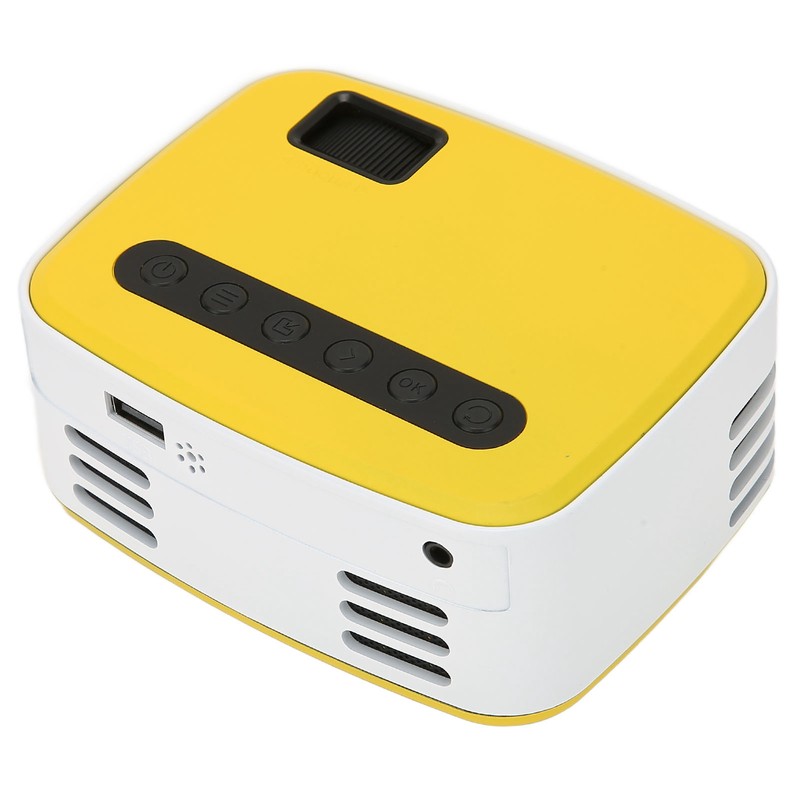 Mini Projector LED WiFi USB Connection 1080P Inbuilt Speaker Portable