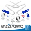 Flexible Drain Sink Cleaning Brush Unblocker - Plug Hole Hair