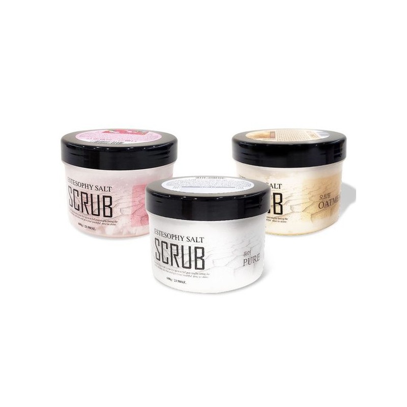 에스테소피 솔트 스크럽 오트밀 680g Estesophy Salt Scrub Oatmeal 680g