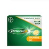 Berocca Energy Vitamin Tablets Orange Flavour, High Dose of Vitamin B Complex, Vitamin B12,60 Tablets (4 x 15)- 2 Months Supply(Packaging May Vary)