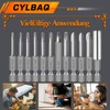 CYLBAQ Set of 12 Triangle Screwdriver Bits 50 mm Hex