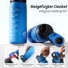 Fjbottle Water Bottle 1L/710 ml + Strainer - Sports Water