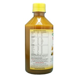 HERBAL DAILY Turmeric Supplement Beneficial in Asthma, Allergy, joints support, Infection & Overall Health Wellness - Turmeric, Apple Cider Vinegar, ACV Garlic, Ginger, Honey Lemon