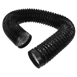 SHINEOFI Heavy Duty Flexible Aluminum Dryer Vent Hose Optimal Ventilation for Efficient Exhaust and Heating Space Saving Design Compatible with Standard Dryers