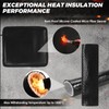 Dizetion 6 Inch Suppressor Cover - 1200°F Heat Resistant, Detachable