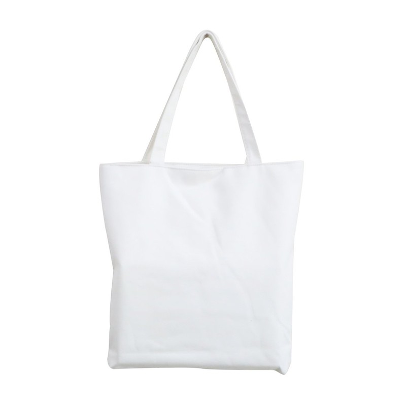 Music Notes Handbag Canvas Tote Bag Reusable Grocery Bag Shoulder