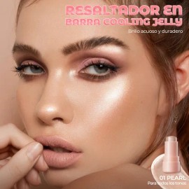 Iluminador Jelly Gel Glitter Glow Cara Brillo Larga Duracion                                                                                          