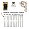 Tips Forma Cowboy 240 Piezas Natural. Maria Cibeles Royalty