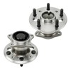 PHILTOP 512208 x2 Rear Wheel Hub Assembly Compatible with 2002-2004