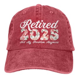 Retirement Gifts for Women Woman 2025 Retirement Shirt Hat Men Gifts for Birthday Black Baseball Cap Funny Cool Stuff
