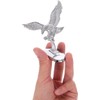 3D Eagle Hood Ornament Car Hood Ornament for Universal Vehicle