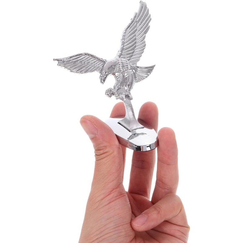3D Eagle Hood Ornament Car Hood Ornament for Universal Vehicle
