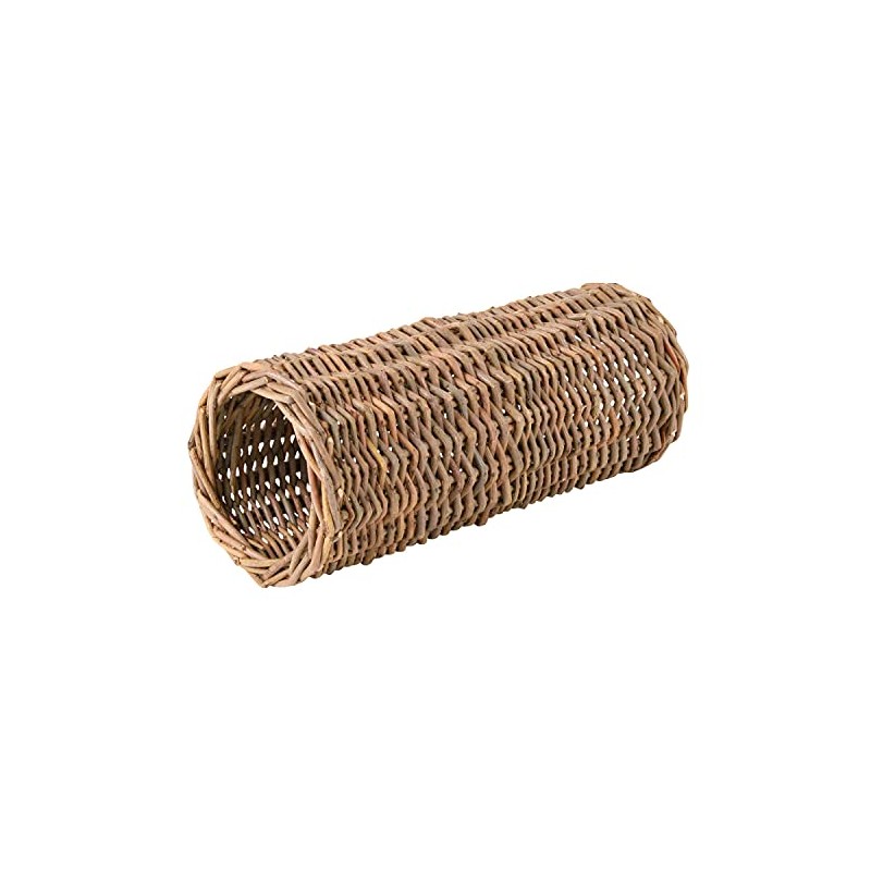 Trixie Wicker Tunnel for Hamsters, Brown, 25 x 10 cm