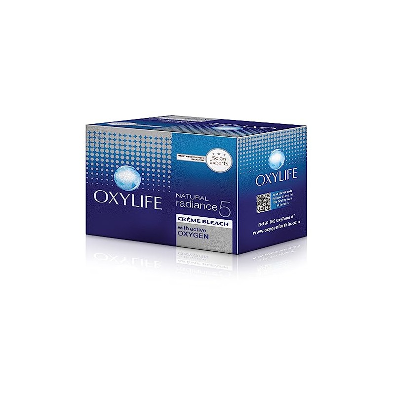 Oxylife Natural Radience Cream Bleach Oxygen Power with Skin Radiance