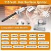 Cenipar 903110A 903110 Furnace Hot Surface Ignitors With Plug, Round