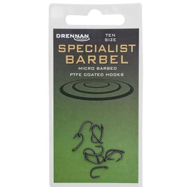 Drennan Super Specialist Barbel Hooks Size 12 - HEBB012