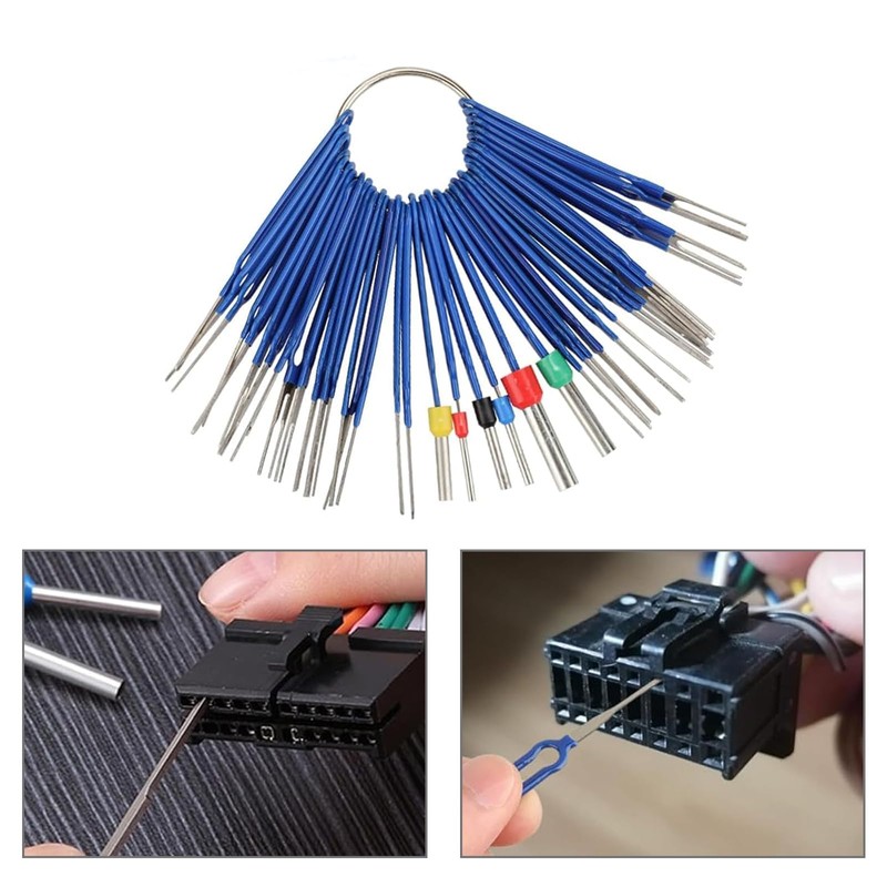 CLKE 36 PCS Terminal Removal Tool Kit, Pin Extractor Tool,