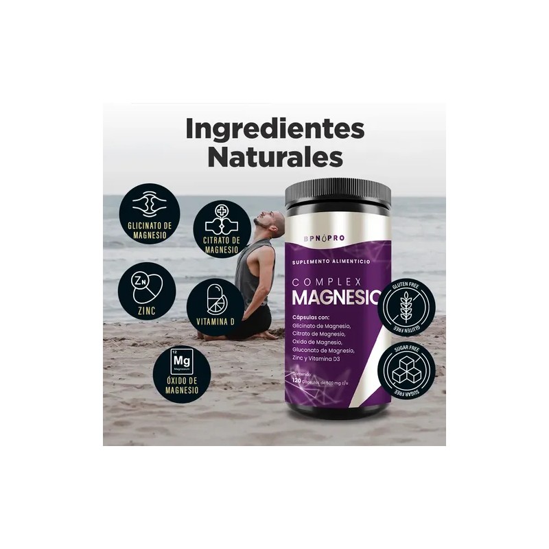 Colageno Ss Y Magnesio Complex 4 Magnesios Vitamina D Combo