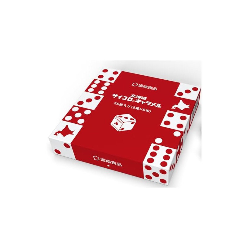 Donan Foods Hokkaido Dice Caramel, 1 Box (5 Pieces)