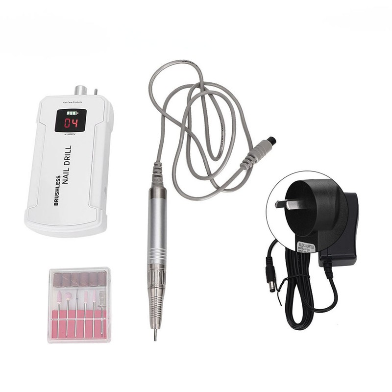25000RPM Portable Nail Drill Machine Electric Nail Grinding Buffing Polisher