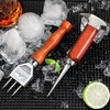 Ice Pick set of 2-7.24 Inch and 6.8Inch Stainless Steel