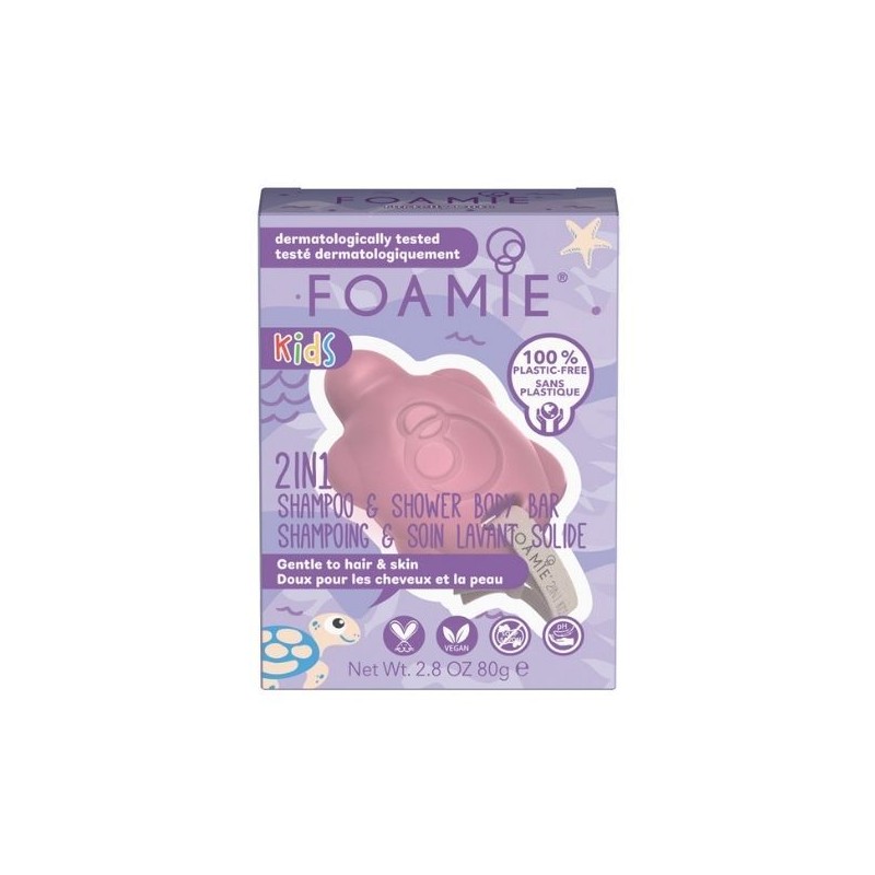 Foamie Kids 2 in 1 Bar Turtelly Cute Peach for