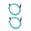 2pcs 5.9ft Tattoo Clip Cords RAC Interface Professional Copper Silicone