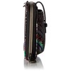 Sakroots Artist Circle Large Smartphone Crossbody, Onyx Wanderlust