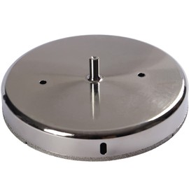 Drilax 6-5/8 Inch Diamond Hole Saw | Custom Size for Commercial Drains, Toilet Cutouts & Large Pipes | for Porcelain, Tile, Granite, Glass, Quartz
