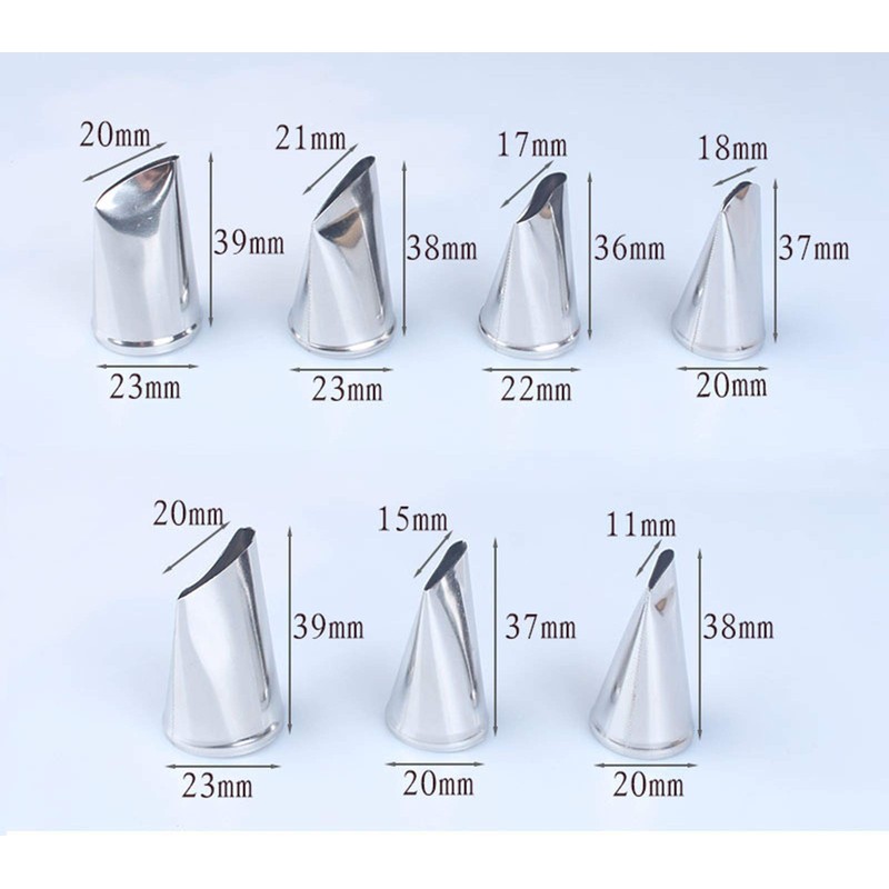 Symphony Wire Tips, Stainless Steel Icing Piping Nozzles For Pastry