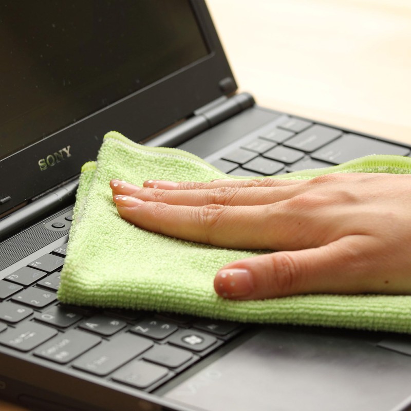 MQ Duotex Premium Knit Cloth Green 1 Piece Microfiber