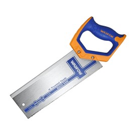 12 Inch Hand Saw: 11 TPI Fine-Cut Soft-Grip Hardpoint Handsaw Non-Slip Ergonomic Welding Handle, Perfect for Sawing, Trimming, Gardening, Drywall and Plastic Pipes