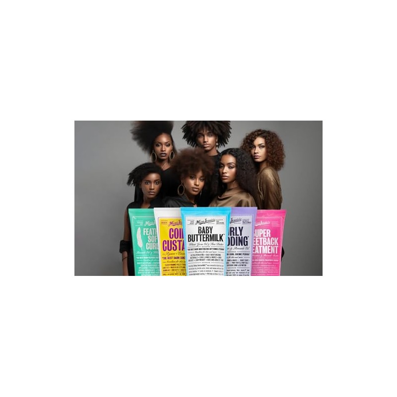 Multi Cultural Curls by Miss Jessies for Unisex - 8.5