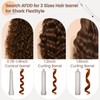 AFDD Conical Long Hair Curling Barrel Attachment Compatible with Shark