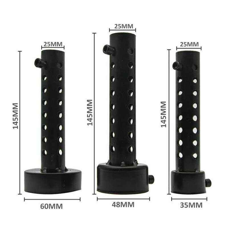 MASO Motorcycle Exhaust Silencer 35/48/60 mm 145 mm Long Insert